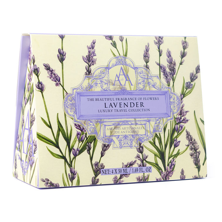 Aromas Artesanales de Antigua Travel Collection – Lavender 4 x 50ml
