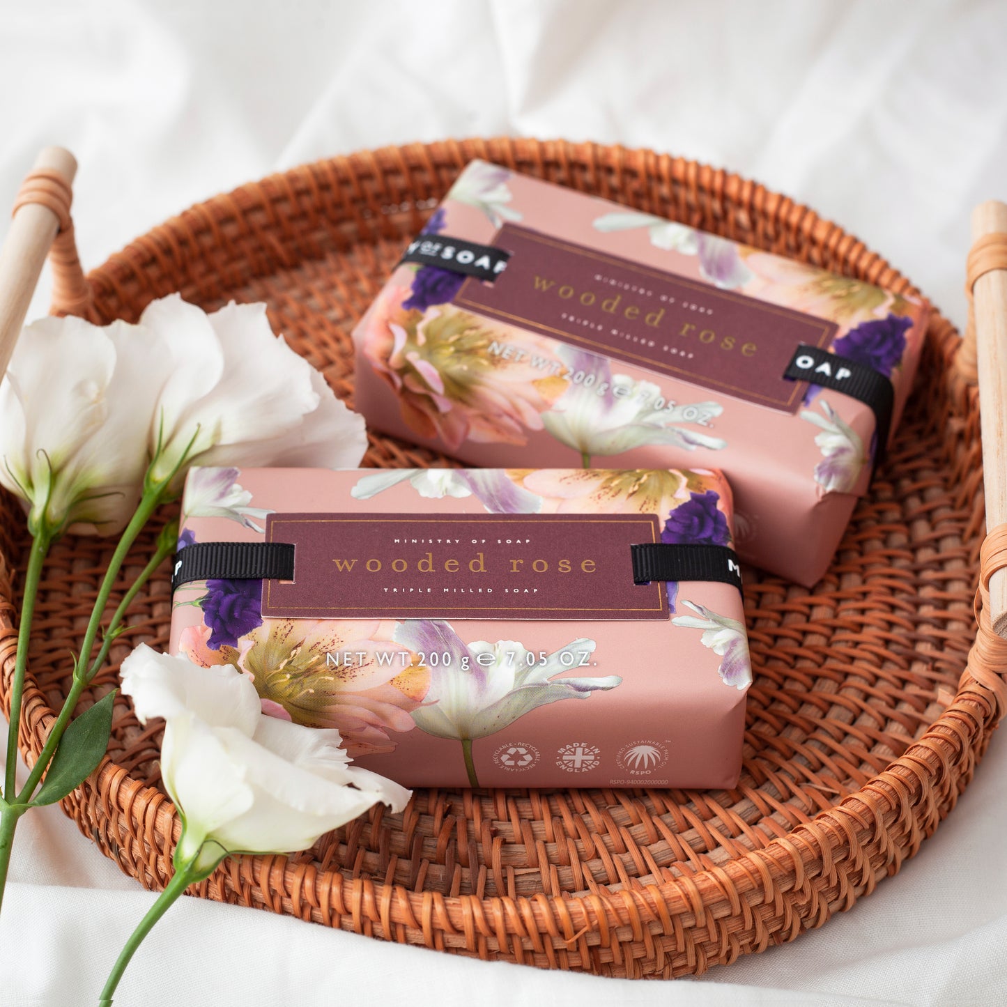 Ministry of Soap – Wooded Rose 200g