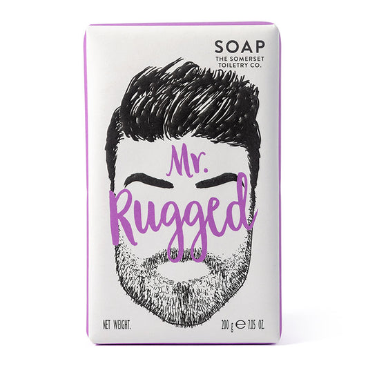 Mr Rugged Soap – Cedarwood and Lemongrass 200g